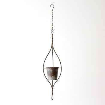 アンティークブラス 真鍮製 吊り下げポット ポットカバー 鉢カバー　i-25 楽天市場】鉢カバー プランターカバー おしゃれ フラワーポット